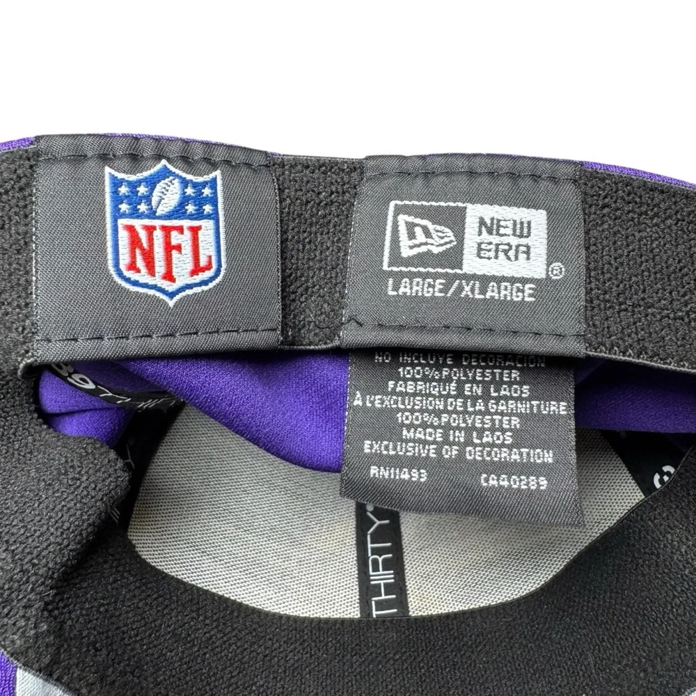 Minnesota Vikings‎ New Era 39THIRTY Flex Fit NFL Hat L/XL